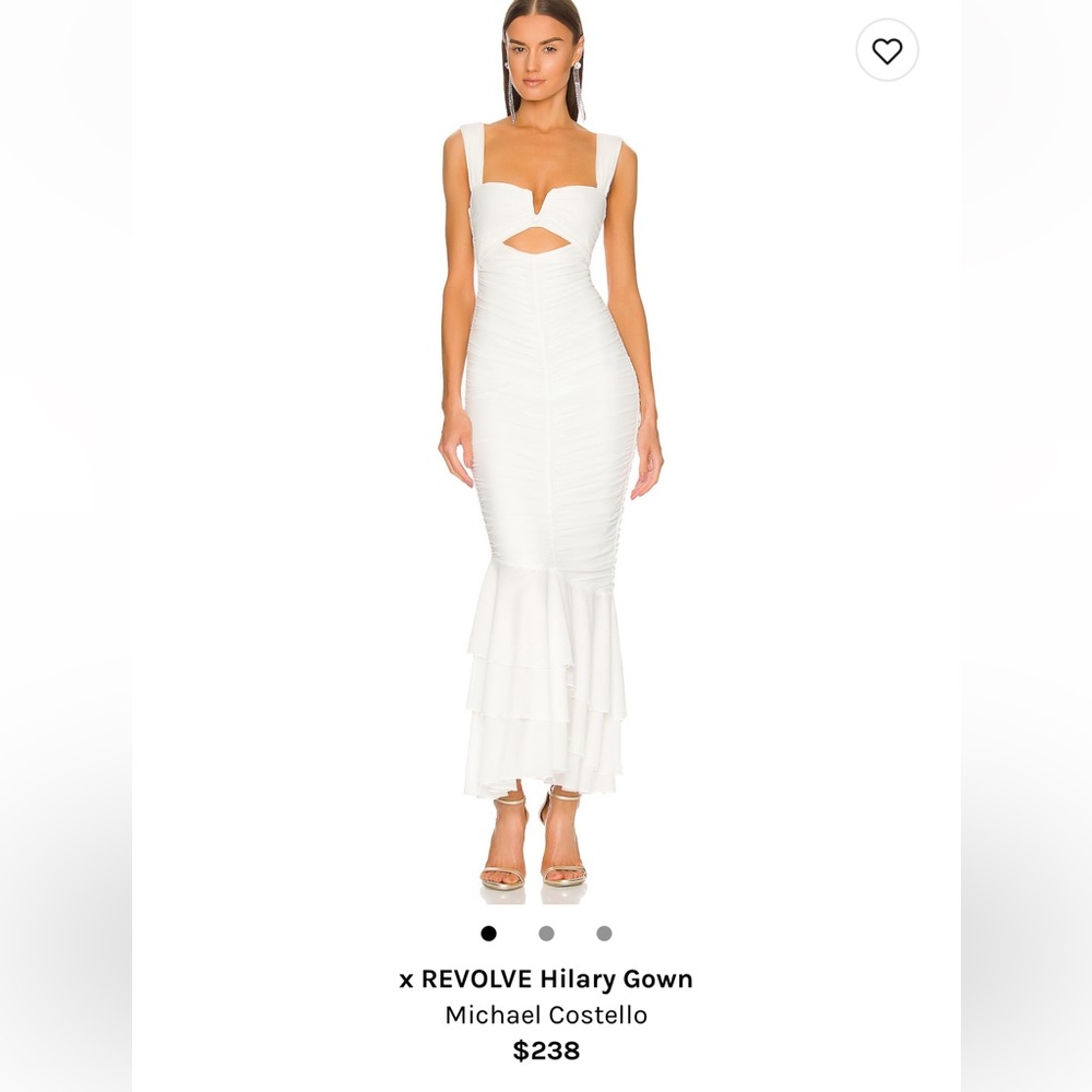Michael Costello x REVOLVE Hilary Gown Ivory